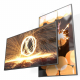 DynaScan DI100ST2-M 100 Zoll Ultra HD Schaufenster Monitor mit WLAN lüfterlosem Design und lokaler Dimmung