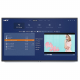 NEC MultiSync M431-MPi4 43 Zoll Display mit Medienplayer