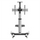 Hoehenverstellbarer Rollwagen auf Rollen mit Rotations-Funktion fuer 30-70 Zoll Displays