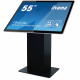 Kiosksystem Pult Version mit 55 Zoll Multitouch Display Mietgerät