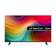LG NanoCell 43NANO82T6B Fernseher 109,2 cm (43Zoll) 4K Ultra HD Smart-TV WLAN Schwarz