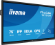 iiyama TE7515A-B1AG Signage-Display Digital Signage Flachbildschirm 189,2 cm (74.5) WLAN 550 cd/m? 4K Ultra HD Schwarz Touchscreen Eingebauter Prozessor Android