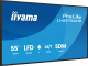 iiyama LH5575UHS-B2AG Signage-Display Digital Signage Flachbildschirm 138,7 cm (54.6) LCD WLAN 500 cd/m? 4K Ultra HD Schwarz Eingebauter Prozessor Android 11 24/7