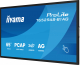 iiyama T6529AS-B1AG Signage-Display Interaktiver Flachbildschirm 163,8 cm (64.5) LED WLAN 500 cd/m? 4K Ultra HD Schwarz Touchscreen Eingebauter Prozessor Android 24/7
