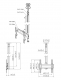 CT241544S Bildschirm Deckenhalterung