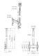 CT242244S Bildschirm Deckenhalterung