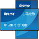 iiyama LH5075UHS-B2AG Signage-Display Digital Signage Flachbildschirm 125,7 cm (49.5) LCD WLAN 500 cd/m² 4K Ultra HD Schwarz Eingebauter Prozessor Android 24/7