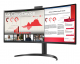 LG 34CR651W-BP All-in-One PC/Workstation Intel® Pentium® Silver N6005 86,4 cm (34) 3440 x 1440 Pixel All-in-One thin client 8 GB DDR4-SDRAM 256 GB SSD Windows 10 IoT Enterprise LTSC Wi-Fi 6 (802.11ax) Schwarz