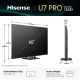 Hisense 65  U7Q PRO | ULED MiniLED Smart TV 4K 165 Hz