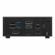 ASUS ExpertCenter PN42-SN100AD Intel® N N100 4 GB DDR4-SDRAM 128 GB SSD Windows 11 Pro Mini PC Mini-PC Schwarz