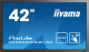 iiyama ProLite TH4265MIS-B1AG Computerbildschirm 106,7 cm (42) 1920 x 1080 Pixel Full HD LED Touchscreen Schwarz