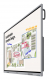 Samsung WE65FX Interaktives Whiteboard 165,1 cm (65) 3840 x 2160 Pixel Touchscreen Grau HDMI