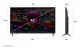 LG UHD 43UA74006LB 109,2 cm (43) 4K Ultra HD Smart-TV WLAN Schwarz