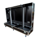 Universal Flightcase Transportkoffer für 98 TV Geräte