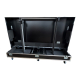 Universal Flightcase Transportkoffer für 98 TV Geräte