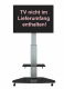 Hoehenverstellbarer LCD LED Standfuss auf Rollen PL1C 26-55 Zoll