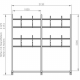 Videowall Standfuss fuer 2x2 Monitore 46-55 Zoll