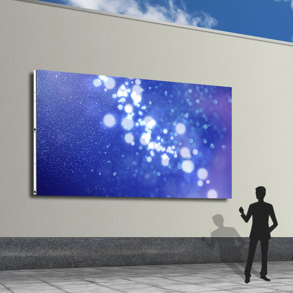 Outdoor LED Wand 3,5x2m mit 3,91 pixel pitch