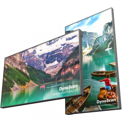 DynaScan DS491LT6 49 Zoll High Brightness Schaufenster Monitor mit robustem Design, 5500 cd/m² Helligkeit und Android Media Player