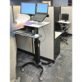 Ergotron Workfit-C Steh Sitz Arbeitsplatz  für LCD und Laptop