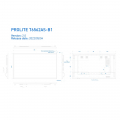 iiyama ProLite T6562AS-B1 65 Zoll UHD Touchdisplay mit integrierter Whiteboard Funktion