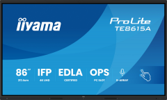 iiyama ProLite TE8615A-B2AG 85.6“ 4K UHD Google EDLA-zertifiziertes interaktives Display