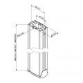 MMDS-L Deckenhalterung für Schutzgehäuse bis 80 kg