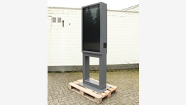 Einige Stelen haben integrierte Temperaturregelung