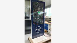 In allen RAL-Farben inklusive Firmenlogo erhältlich