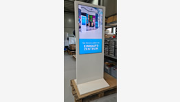 Simple Lieferung im Flight-Case